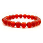 Bracelet 8mm - Cornaline Rouge