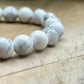 Bracelet 8mm - Howlite