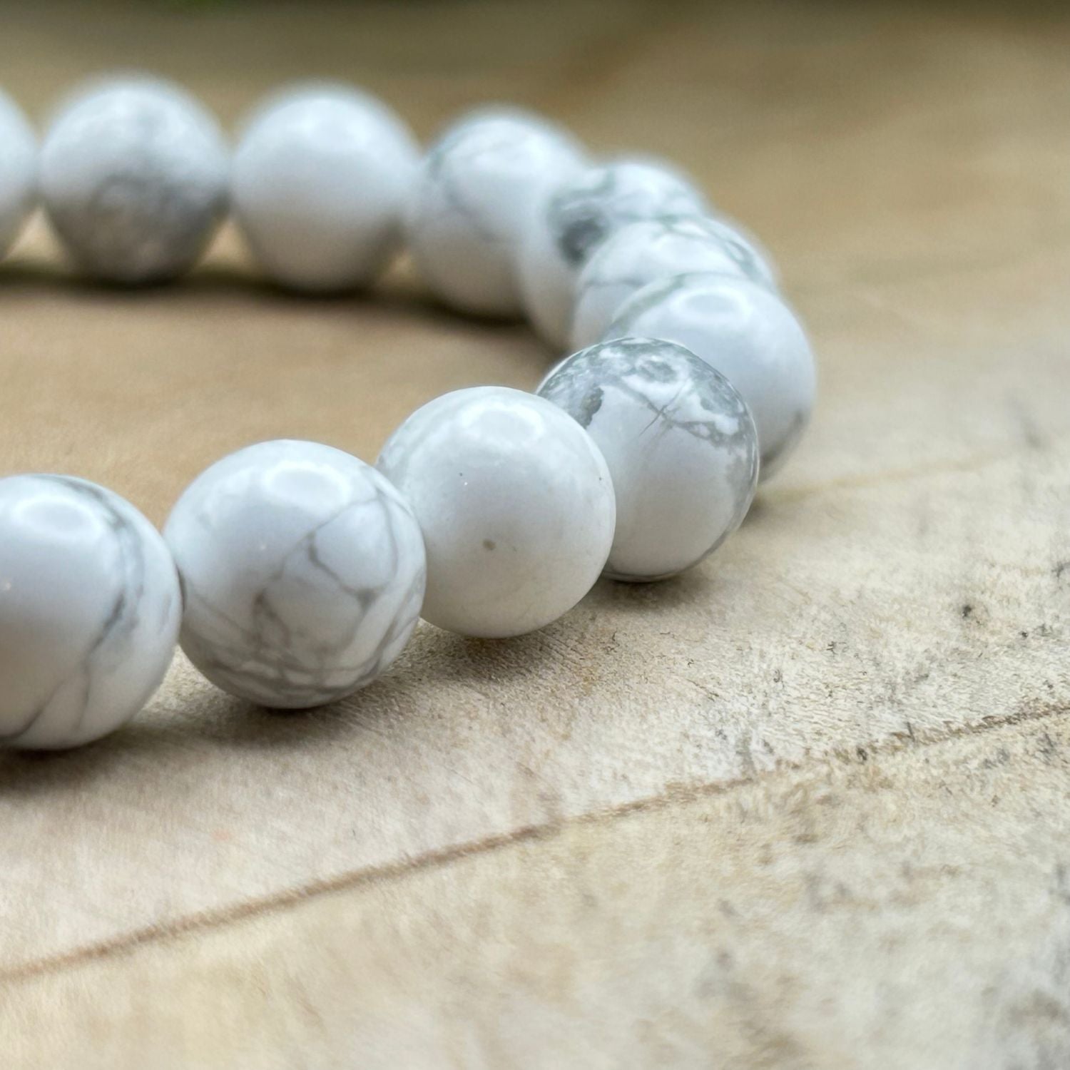 Bracelet 8mm - Howlite