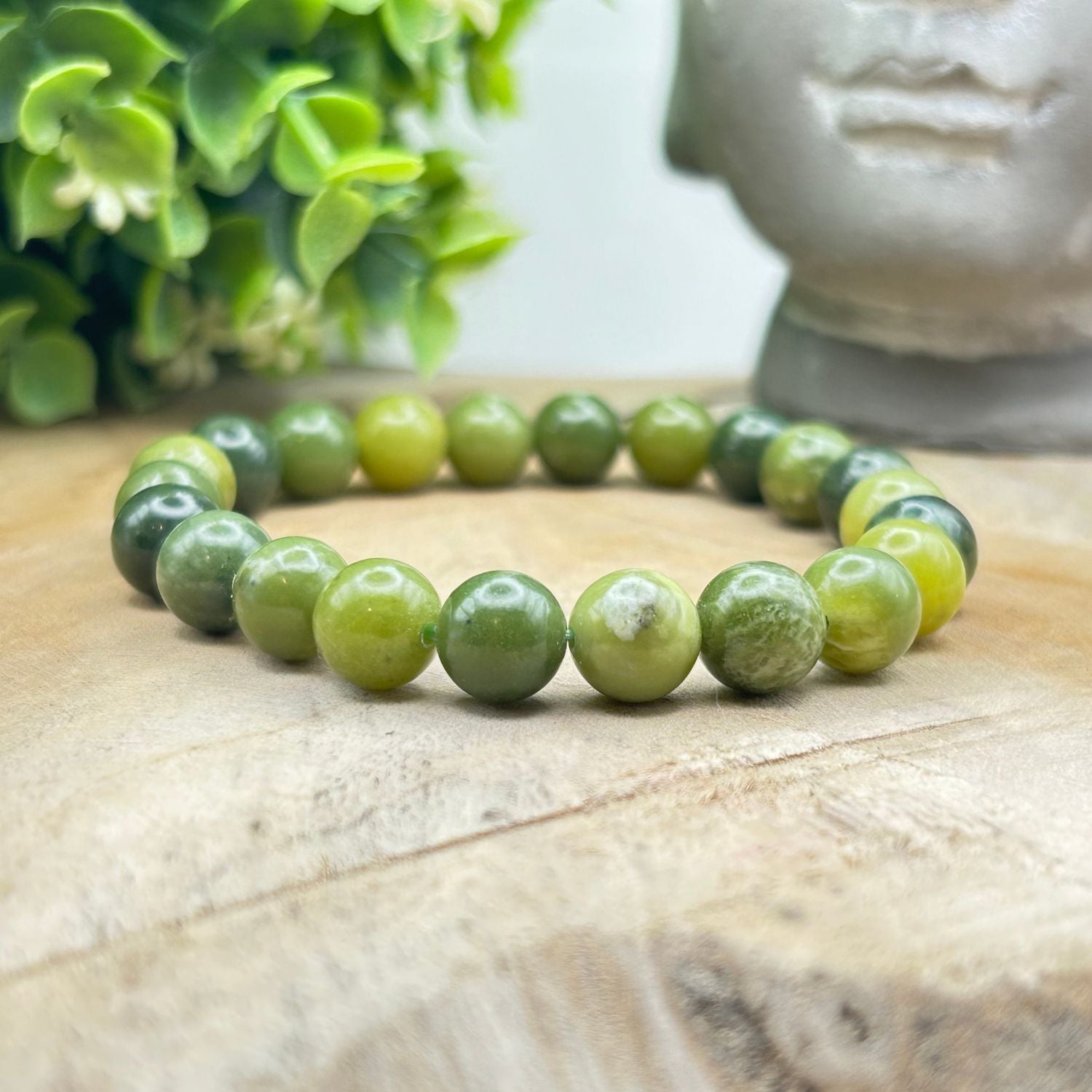 Bracelet 8mm - Jade Néphrite