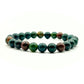 Bracelet 8mm - Jaspe Héliotrope