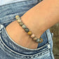 Bracelet 8mm - Jaspe Océan