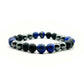 Bracelet 8mm - Lapis-Lazuli, Hématite, Onyx mate