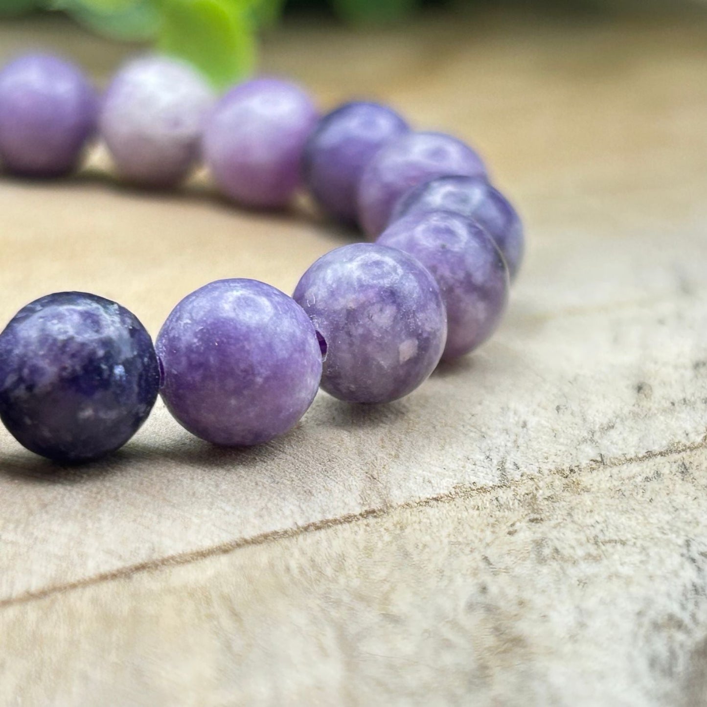 Bracelet 8mm - Lépidolite