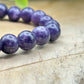 Bracelet 8mm - Lépidolite Dark