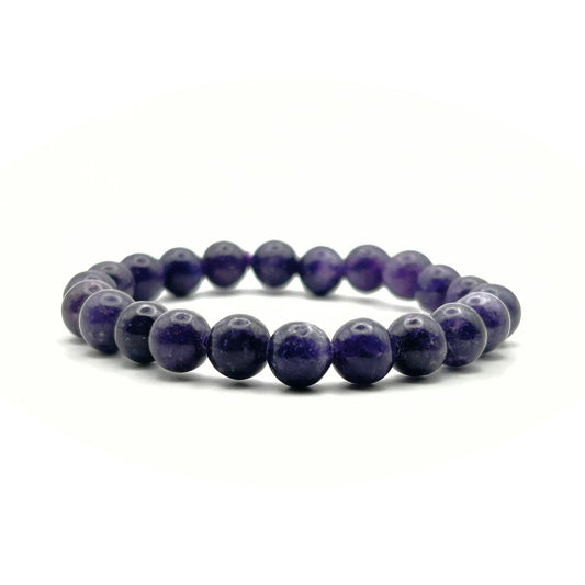 Bracelet 8mm - Lépidolite Dark