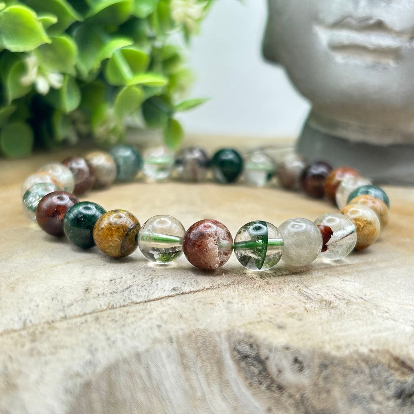 Bracelet 8mm - Lodolite Multicolore