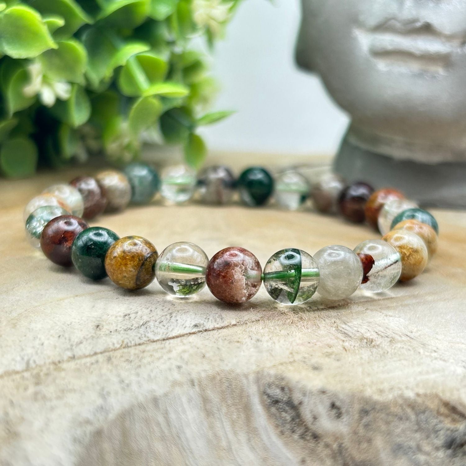 Bracelet 8mm - Lodolite Multicolore