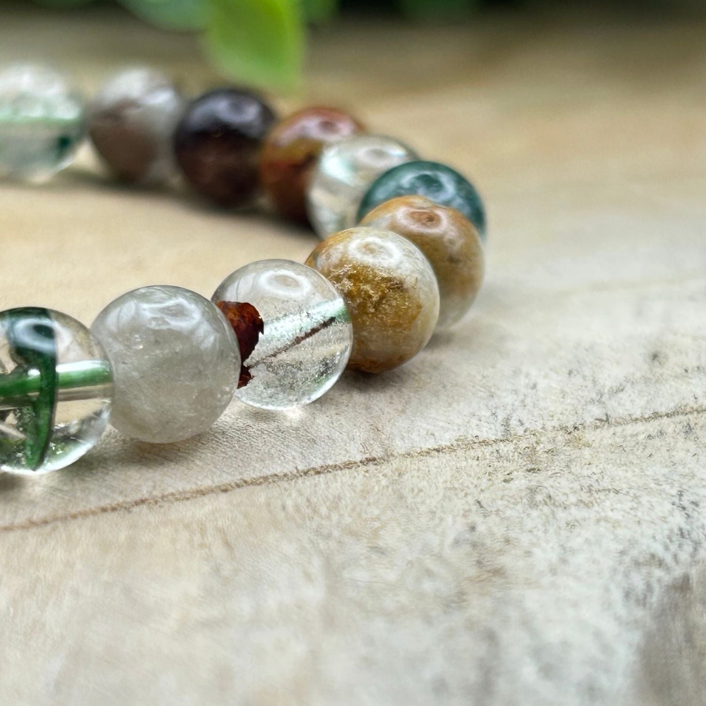 Bracelet 8mm - Lodolite Multicolore