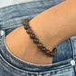 Bracelet 8mm - Obsidienne Acajou