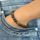 Bracelet 8mm - Œil de Tigre Multicolore