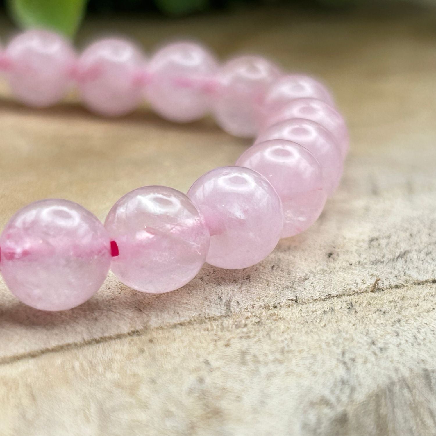 Bracelet 8mm - Quartz Rose