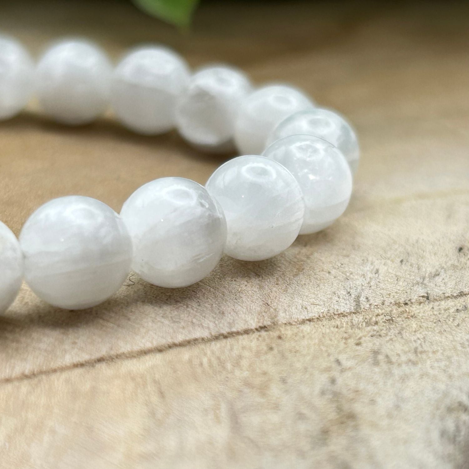 Bracelet 8mm - Sélénite AA