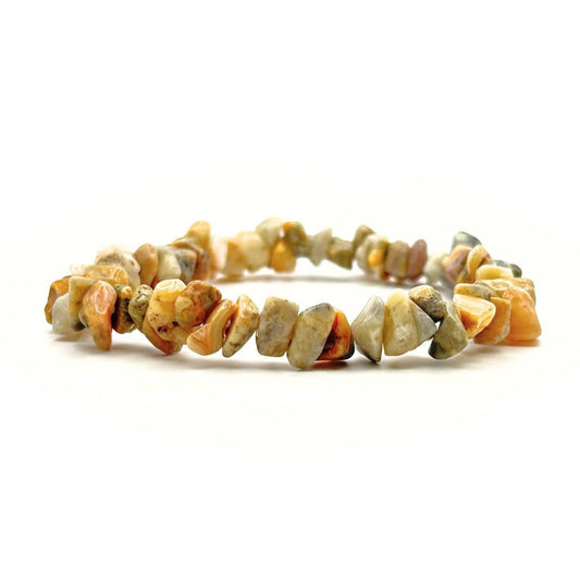 Bracelet chips - Agate Crazy Lace