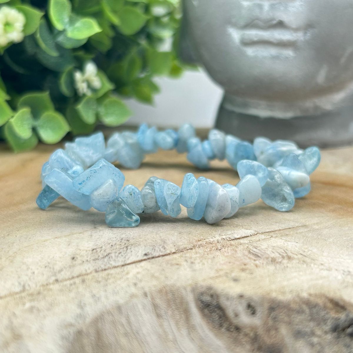 Bracelet chips - Aigue-Marine