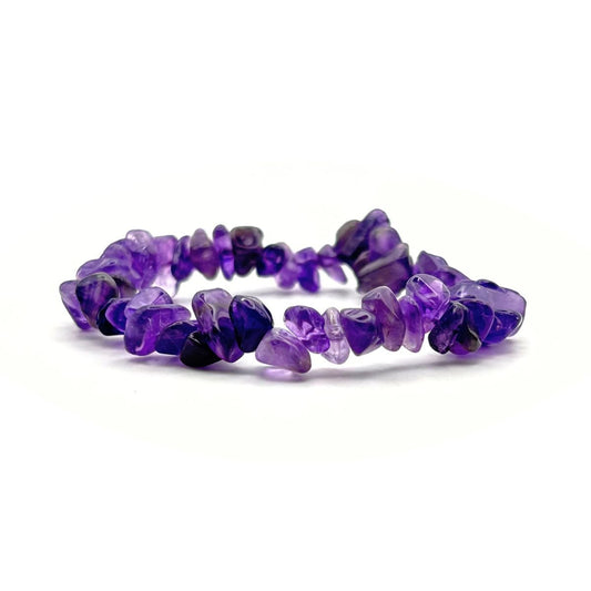 Bracelet chips - Améthyste