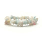 Bracelet chips - Béryls Aigue-Marine & Morganite