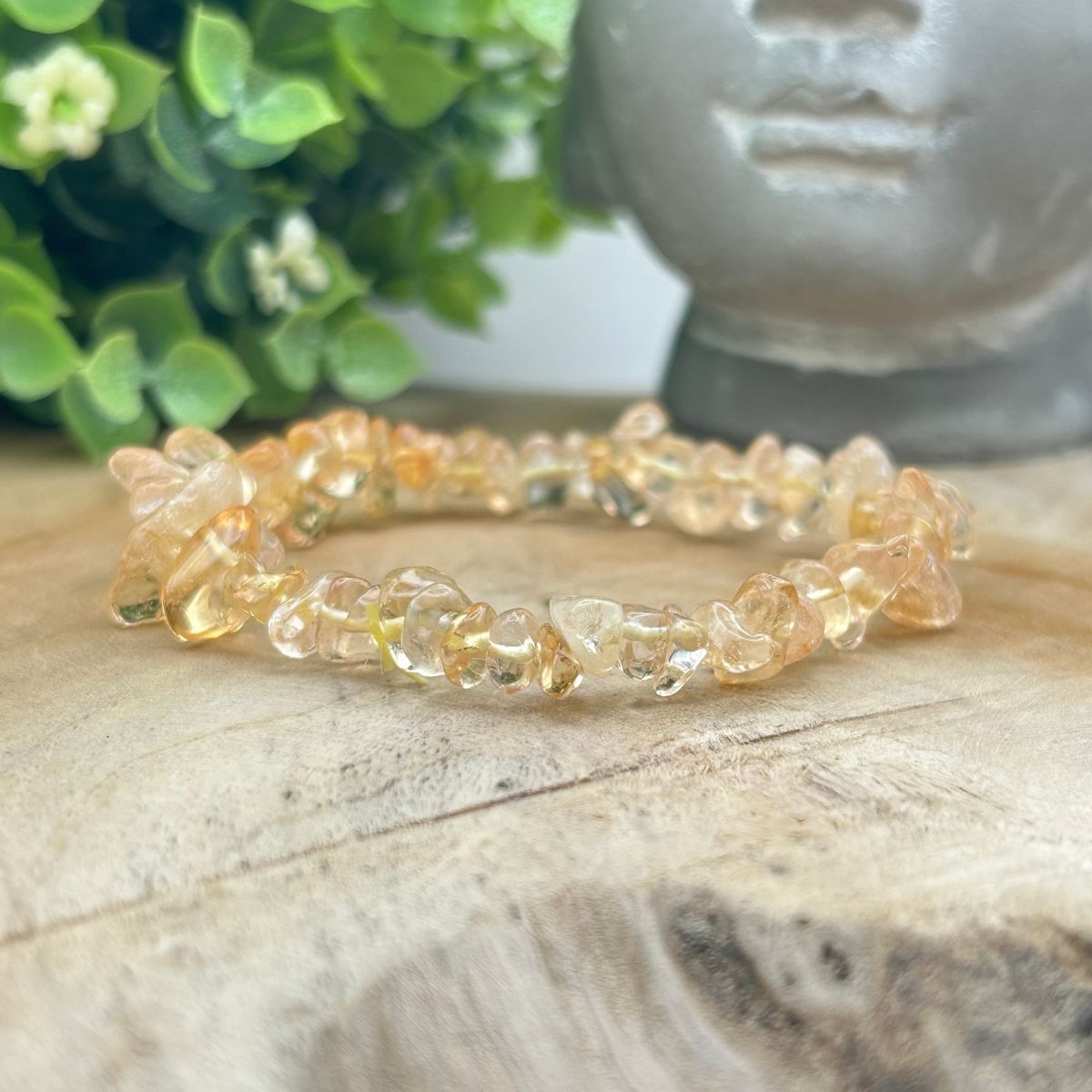 Bracelet chips - Citrine Naturelle