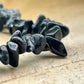 Bracelet chips - Obsidienne Flocon de Neige