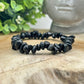 Bracelet chips - Obsidienne noire