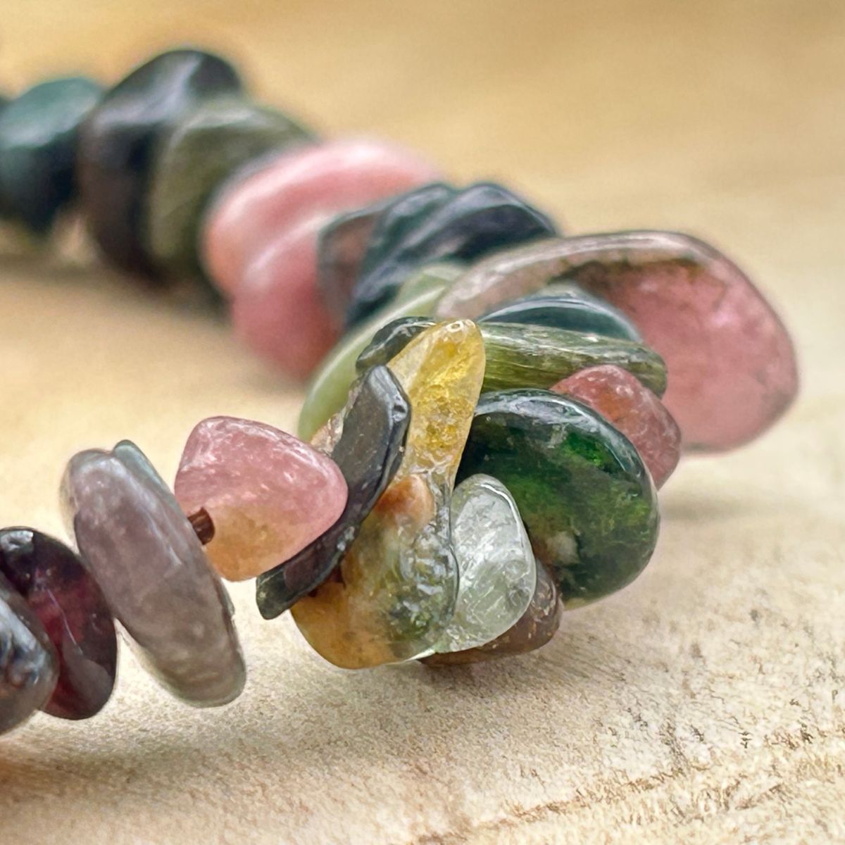 Bracelet chips - Tourmaline Multicolore