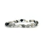 Bracelet Pierres Roulées - Cristal de Roche Tourmaline