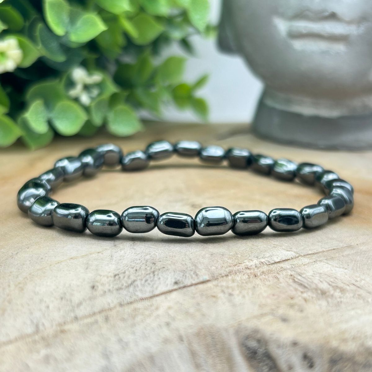 Bracelet Pierres Roulées - Hématite
