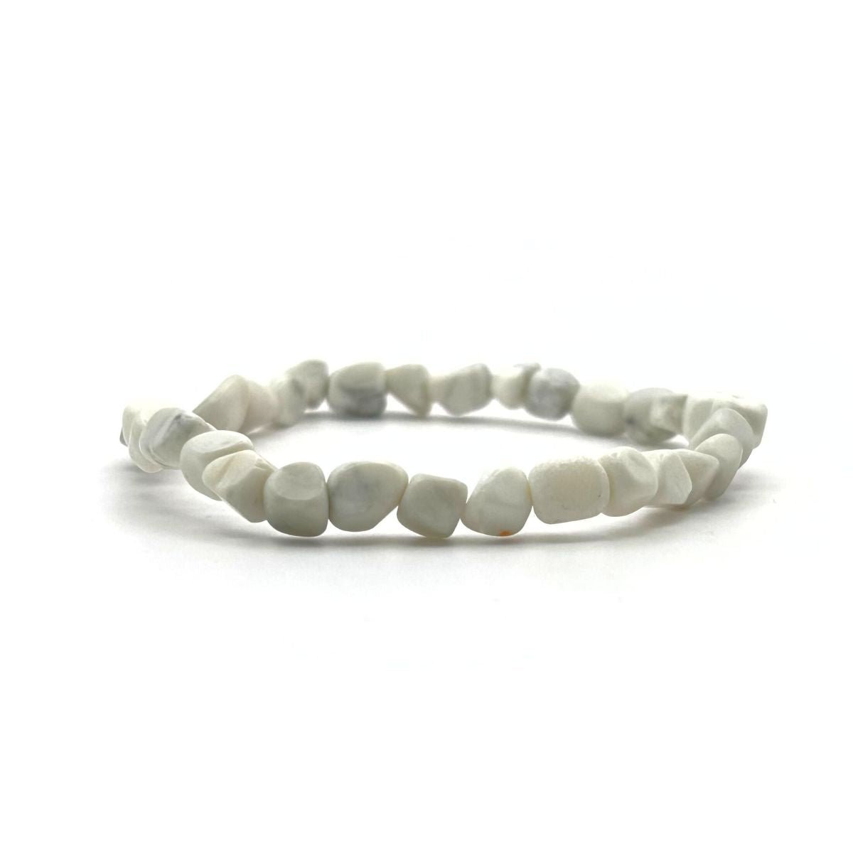 Bracelet Pierres Roulées - Howlite