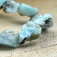 Bracelet Pierres Roulées - Larimar