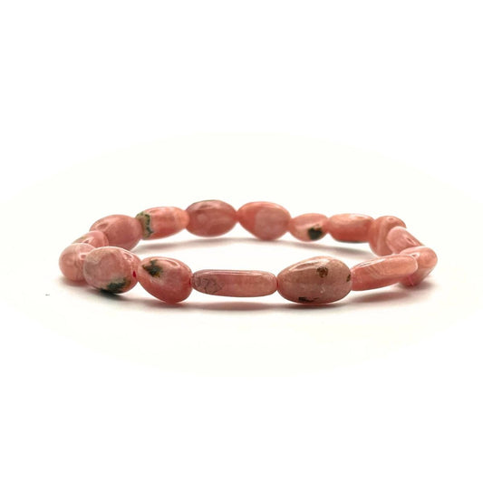 Bracelet Pierres Roulées - Rhodochrosite Argentine