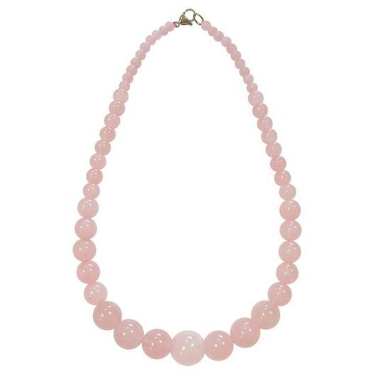 Collier Chute - Quartz Rose