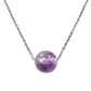 Collier Perle - Amethyste AA