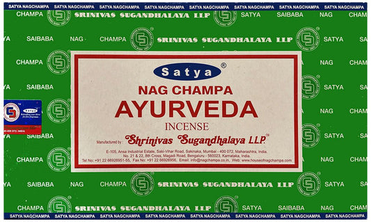 Encens Satya - Ayurveda