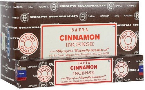 Encens Indien Satya Cannelle 15g ☞ Cinnamon