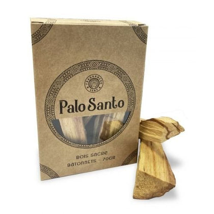 Palo Santo Pérou bâtonnets, sur fond blanc