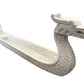 Porte encens bateau dragon blanc